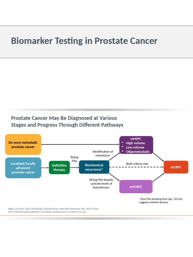 Prostate Cancer Biomarker Testing Guide | PDF | Dna Repair | Prostate ...