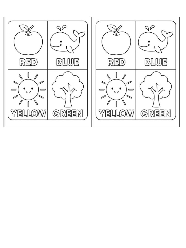 Colors Coloring | PDF