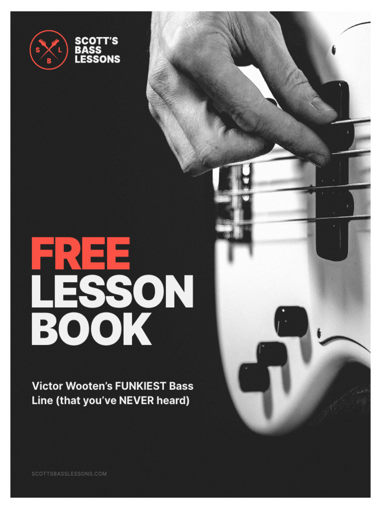 Victor Wooten's Funky Bass Lesson Guide | PDF | Double Bass | Funk