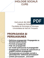 Alin Gavreliuc - Propaganda Si Persuasiunea 
