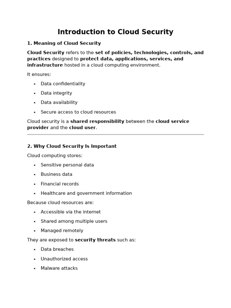 Cloud Security Essentials Explained | PDF | Cloud Computing | Security