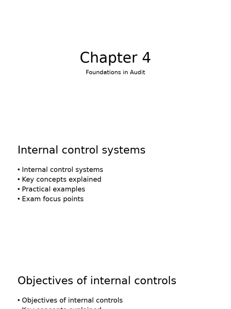 Internal Control Systems Explained | PDF | Internal Control | Business