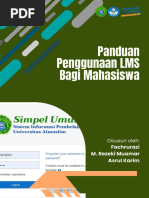 Panduan Elearning Unwar Untuk Mahasiswa | PDF