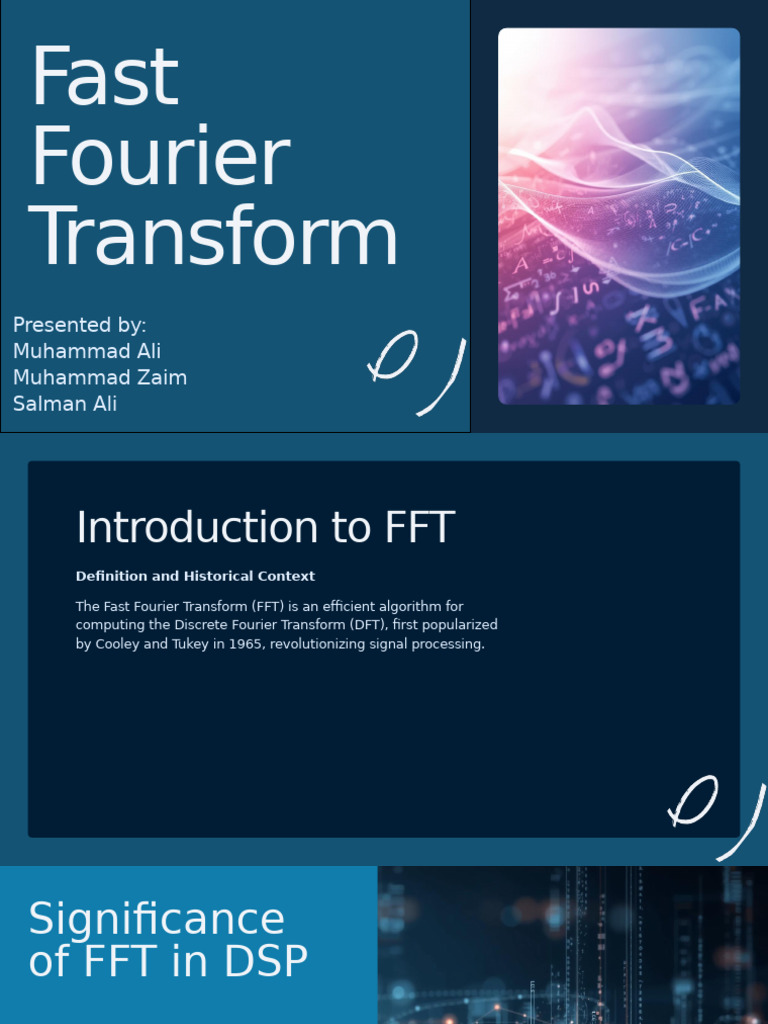Fast Fourier Transform Overview | PDF | Fast Fourier Transform ...