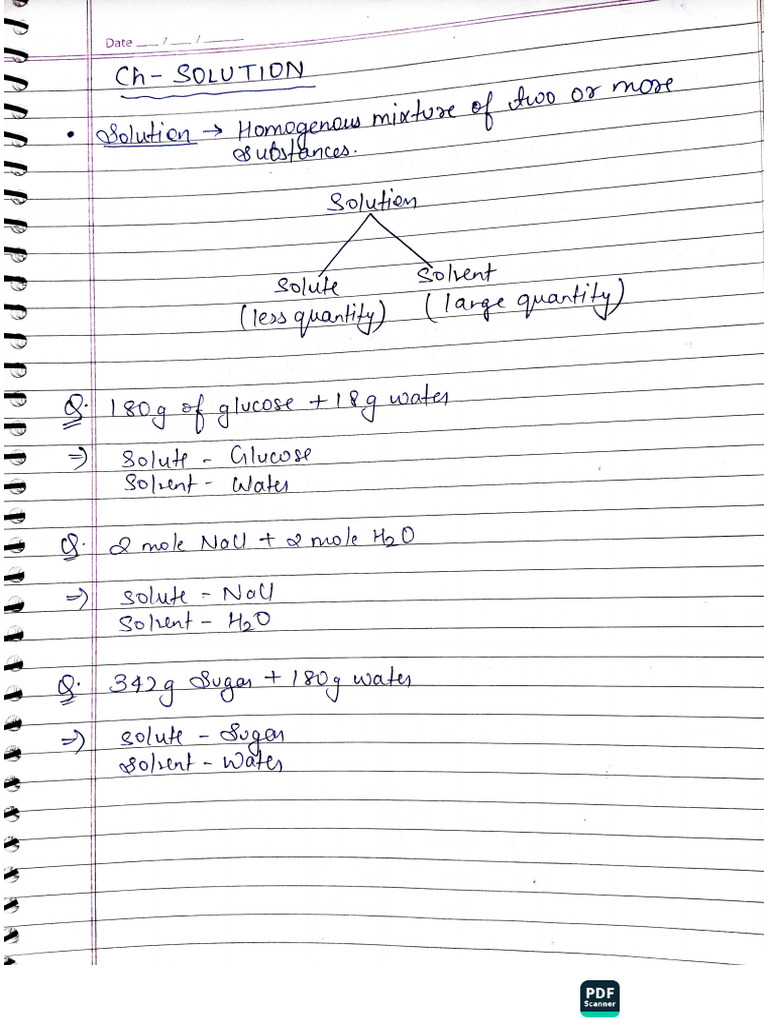 Chemistry Chapter 1 Notes PDF | PDF
