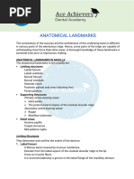 Denture Limiting Structures Overview | PDF | Lip | Dentures