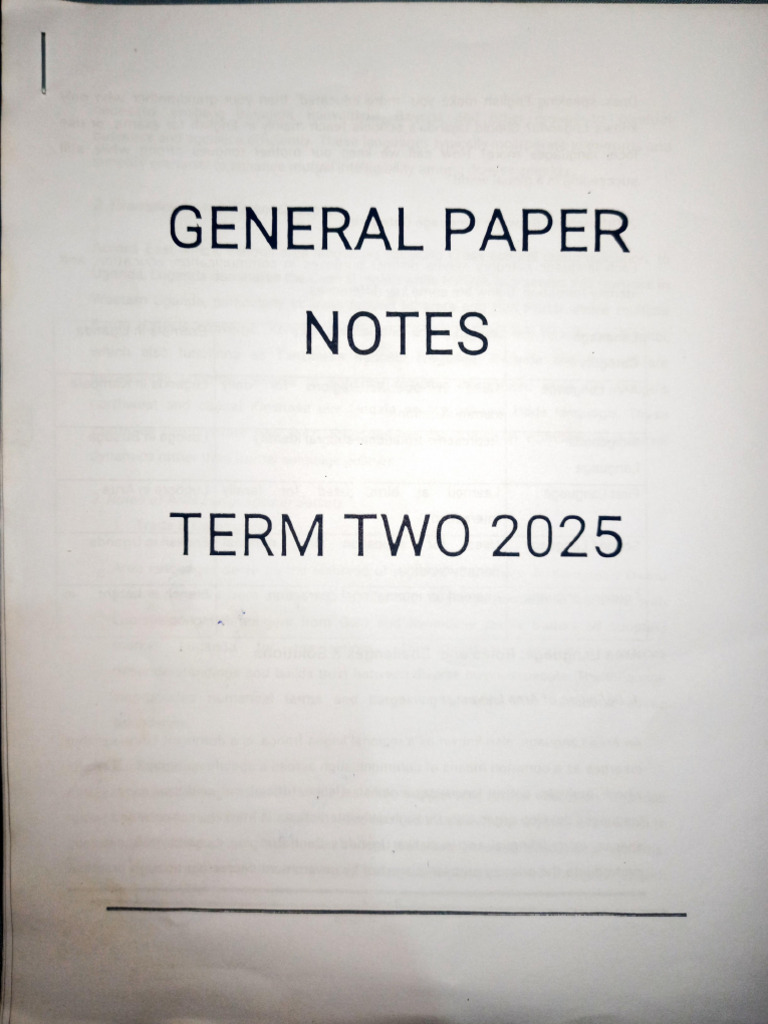 GP Term II Notes | PDF