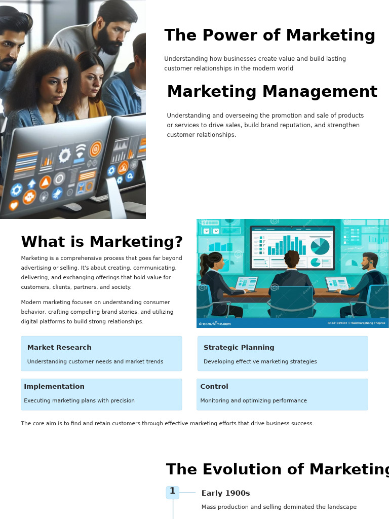 Marketing Management Essentials Guide | PDF | Marketing | Brand