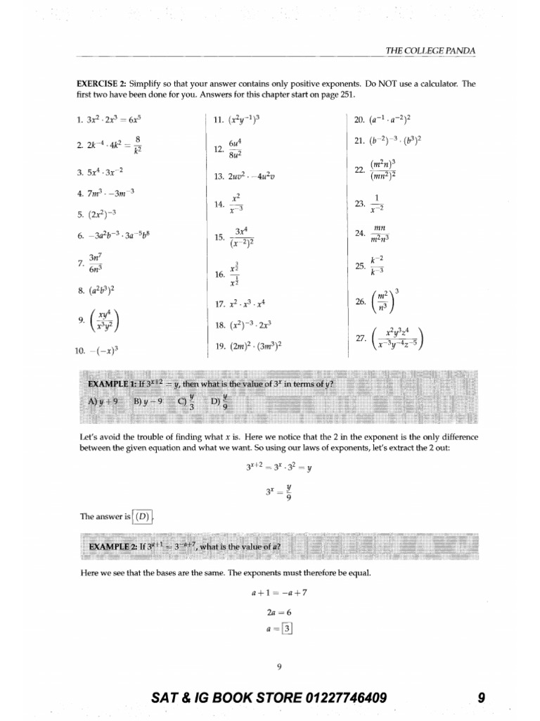 Math Exp HW | PDF