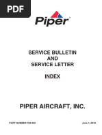 Download SERVICE BULLETIN PIPER by veroni-k-andrea SN97734920 doc pdf