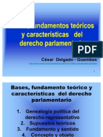 CDG - Fundamento, Concepto y Características Del Derecho Parlamentario