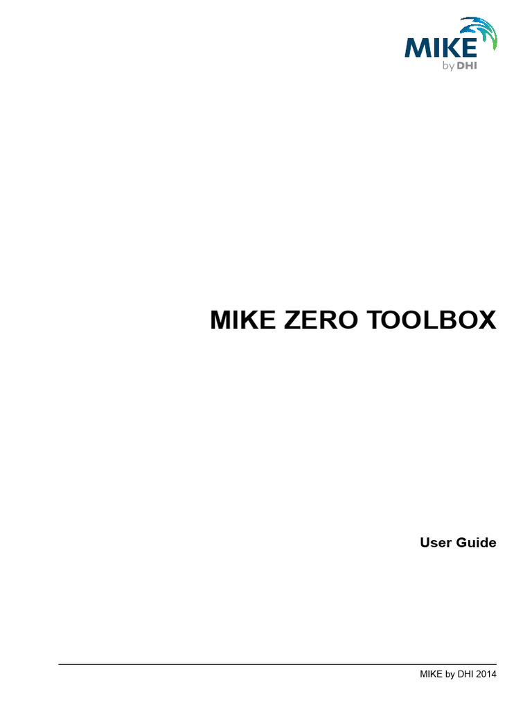 MIKE Zero Toolbox User Guide | PDF | Euclidean Vector | Time Series