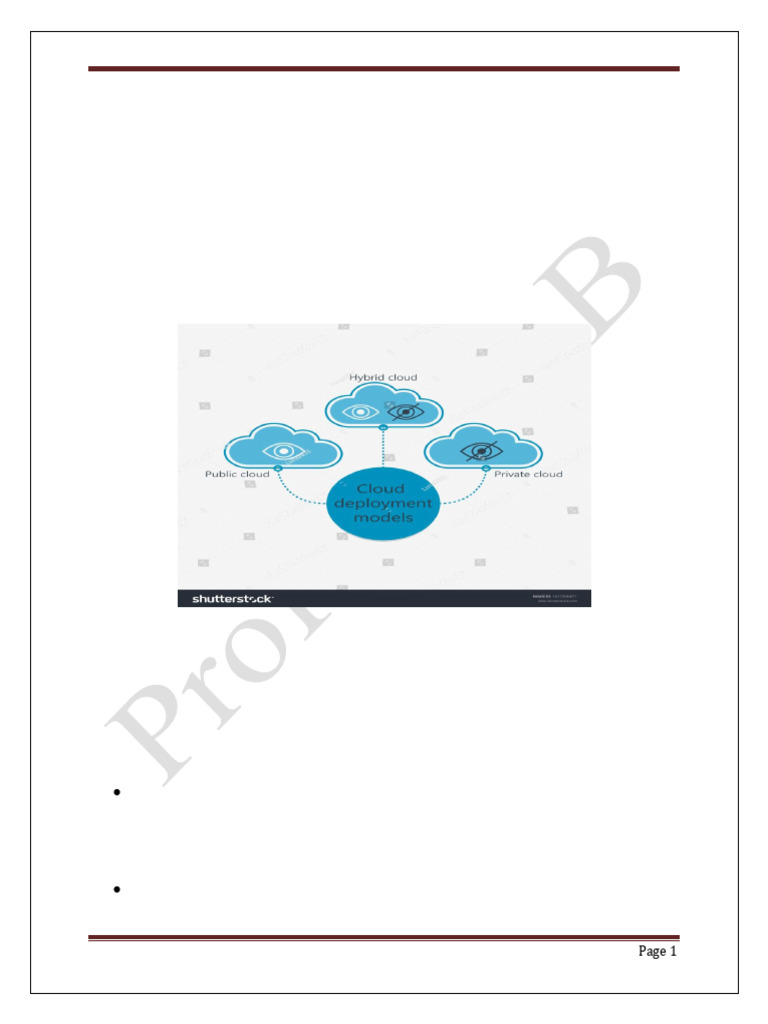 Overview of Cloud Computing Models | PDF | Virtualization | Virtual Machine