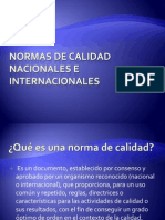 Normas de Calidad