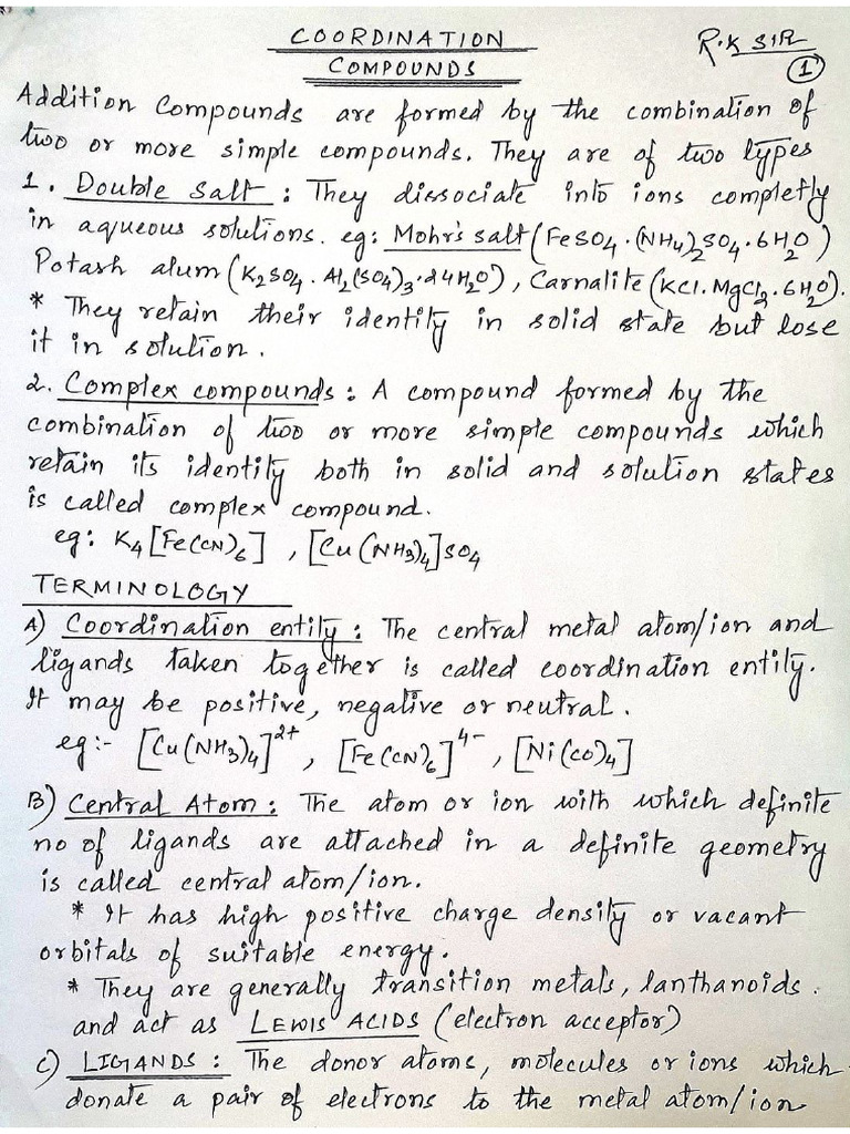 Coordination Note | PDF