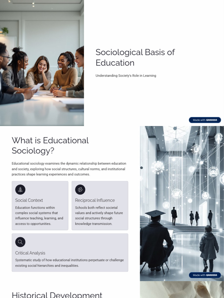 Education's Impact on Society Explained | PDF | Curriculum | Meritocracy