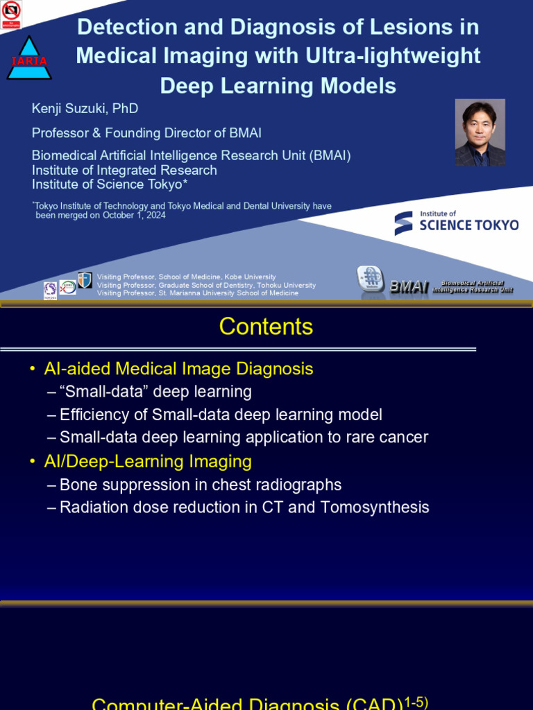 Small-Data Deep Learning in Medical Imaging | PDF | Deep Learning ...