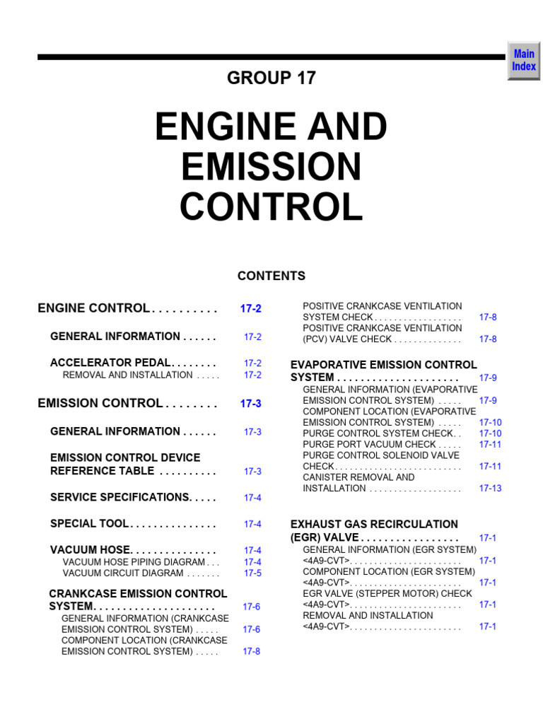 Engine and Emission Control Systems | PDF | Engines | Vehicle Technology