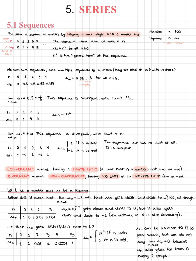 Series & Functions | PDF