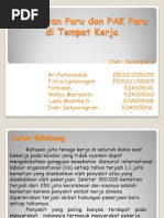 Download Kesehatan Paru Dan PAK Paru Di Tempat Kerja by Fathimah Rong SN97740804 doc pdf