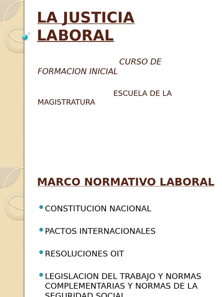 La Justicia Laboral | PDF | Derecho laboral | Ley procesal