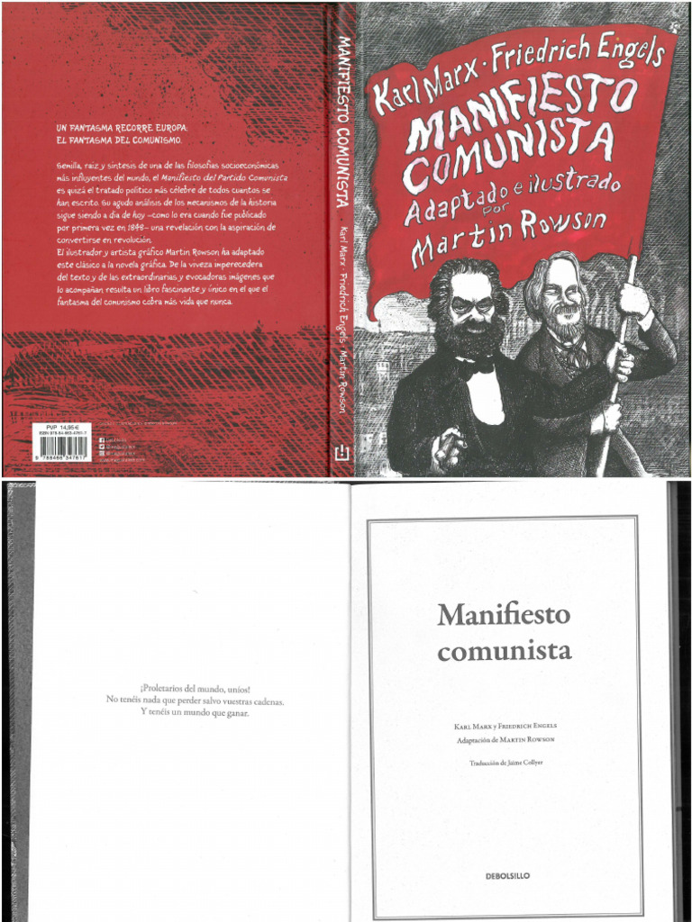 Manifiesto Comunista Ilustrado Rowson Martin Marx Karl Engels Friedrich ...