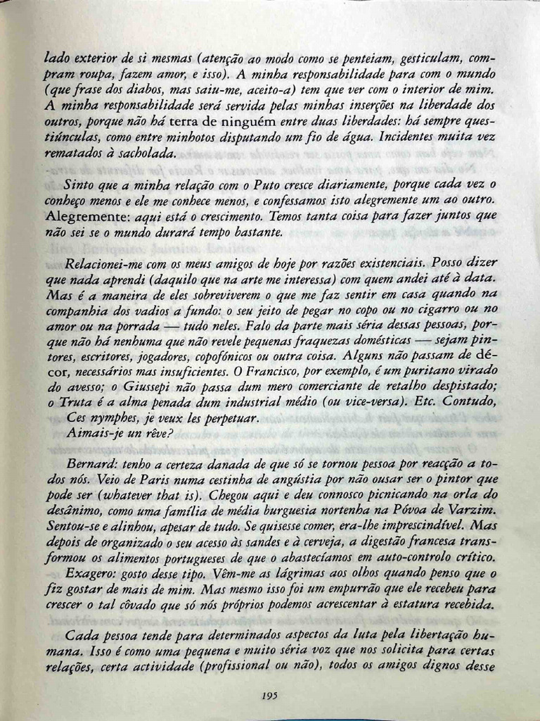 Reflexões sobre Relações e Liberdade | PDF | Amor