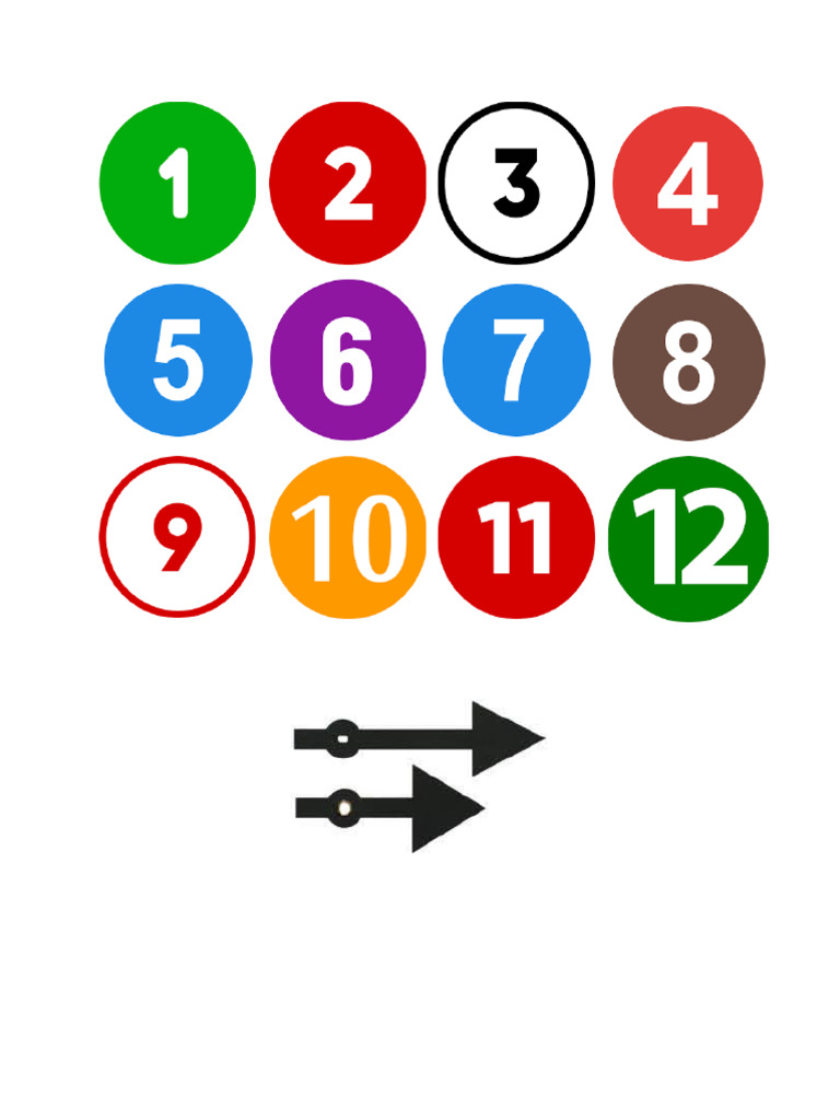 Clock Numbers | PDF
