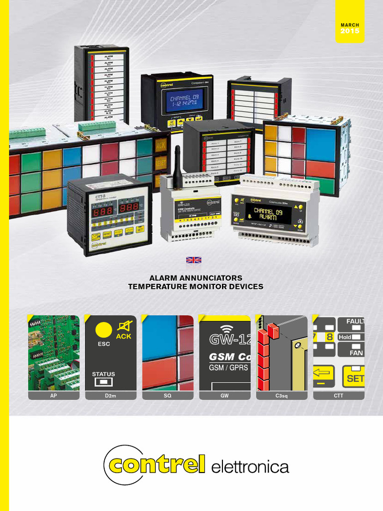 CTT Temperature Monitor Control Units | PDF | Alternating Current ...
