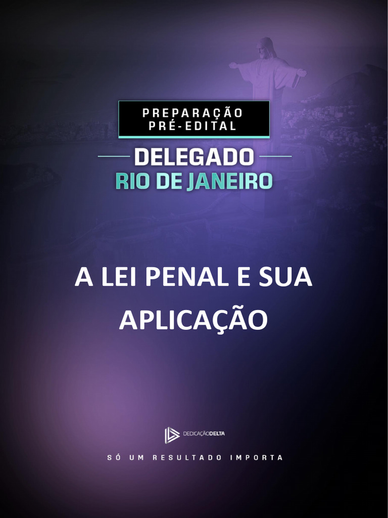 Aplicação da Lei Penal no Direito Penal | PDF | Crimes | Crime e Violência