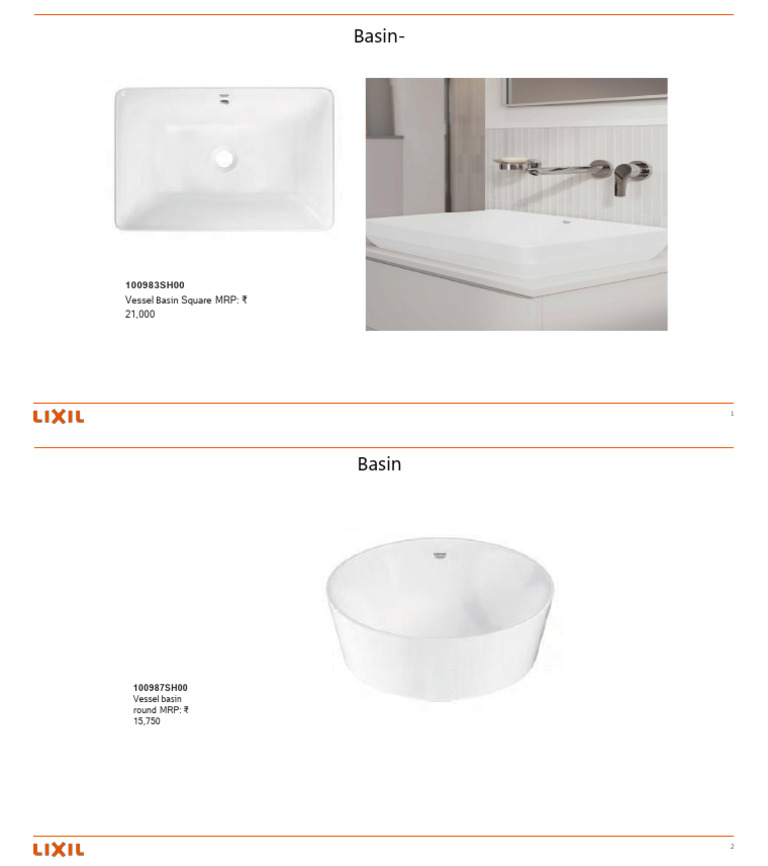 Basin | PDF