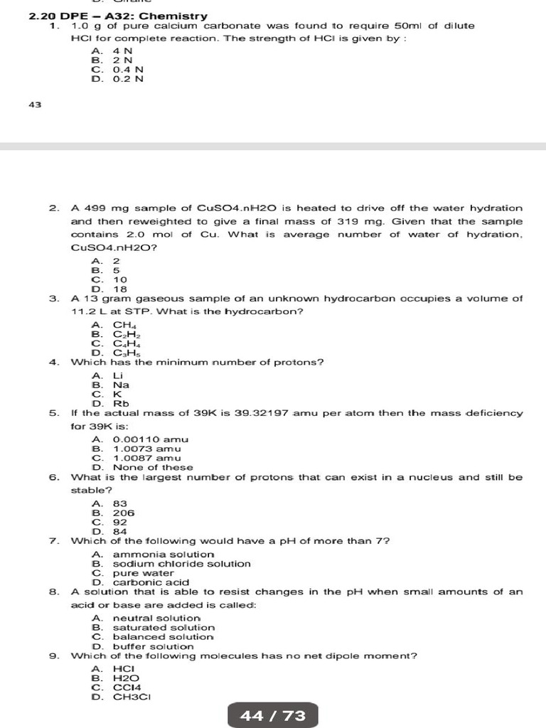 Pieas Test | PDF