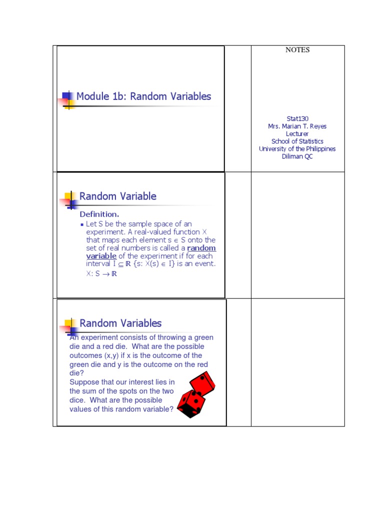 Marginal Densities of X and Y | PDF | Probability Distribution | Random ...