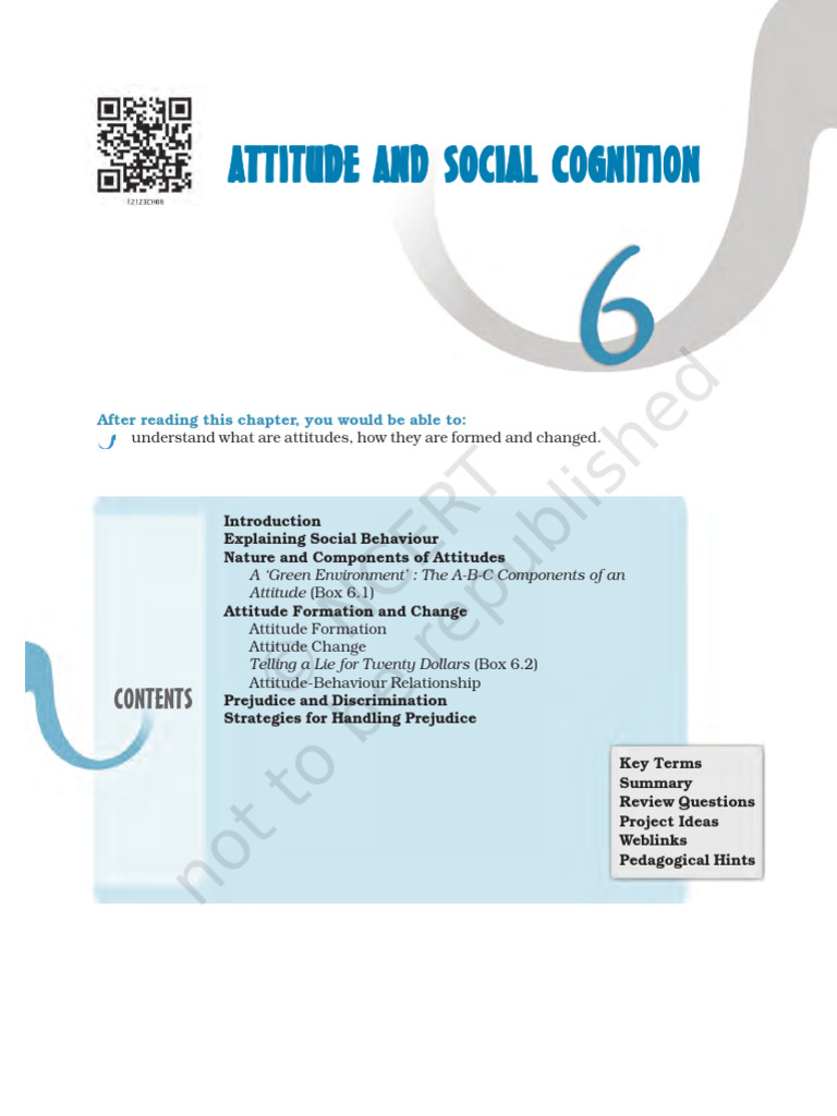 Understanding Attitudes in Social Psychology | PDF | Attitude ...