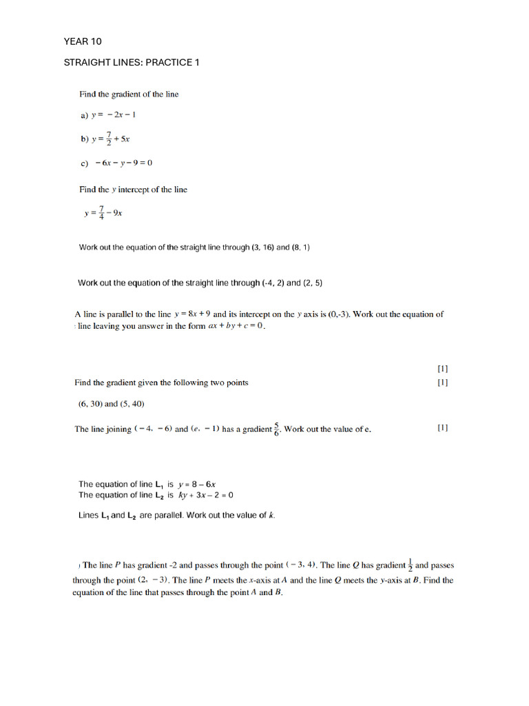Practice 1 | PDF