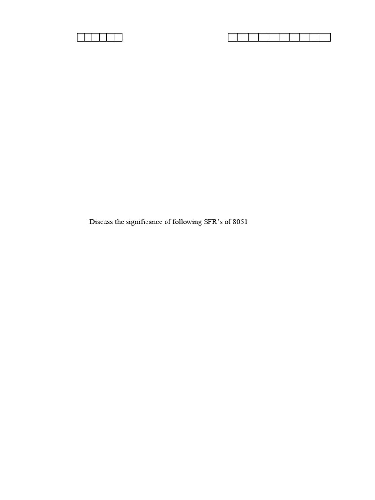 Microprocessors and Microcontrollers Exam Guide | PDF | Computer ...