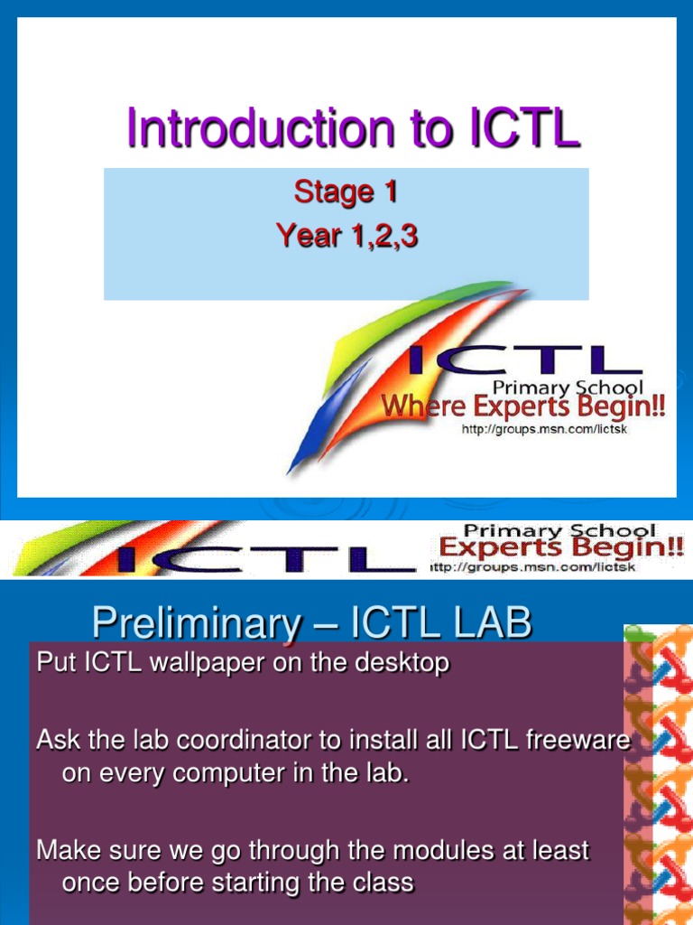 Introduction To I CT L | PDF | Educational Technology | Lesson Plan