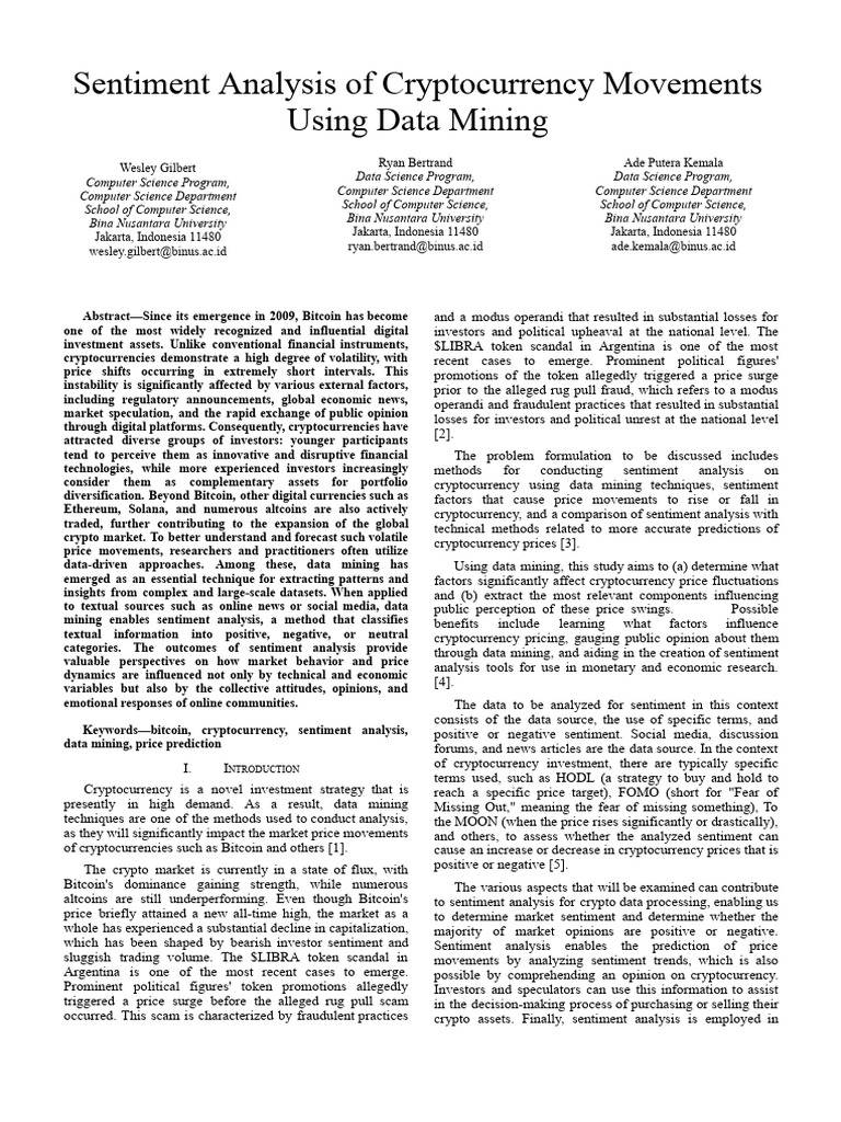 a48 Bertrand Final | PDF | Cryptocurrency