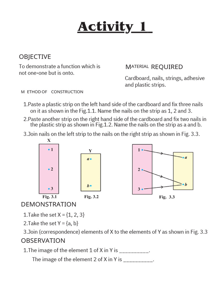Demonstrating Onto Functions and Graphs | PDF | Function (Mathematics ...