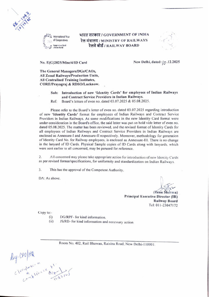 Introduction of New Identity Cards Reg - RB | PDF