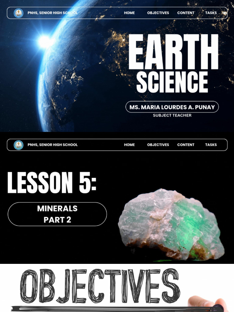 Earth Science Lesson 5 | PDF