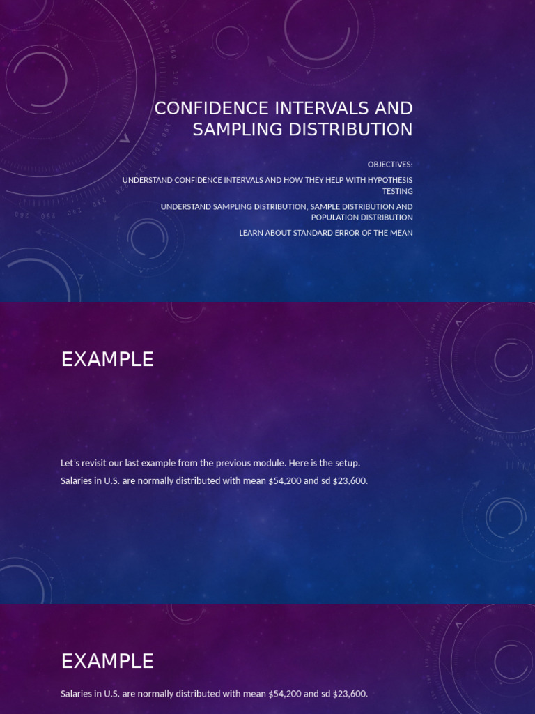 Confidence Intervals | PDF | Standard Deviation | Probability Distribution