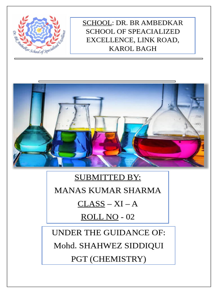 Colorful Chemistry Project Overview | PDF | Acid | Ph