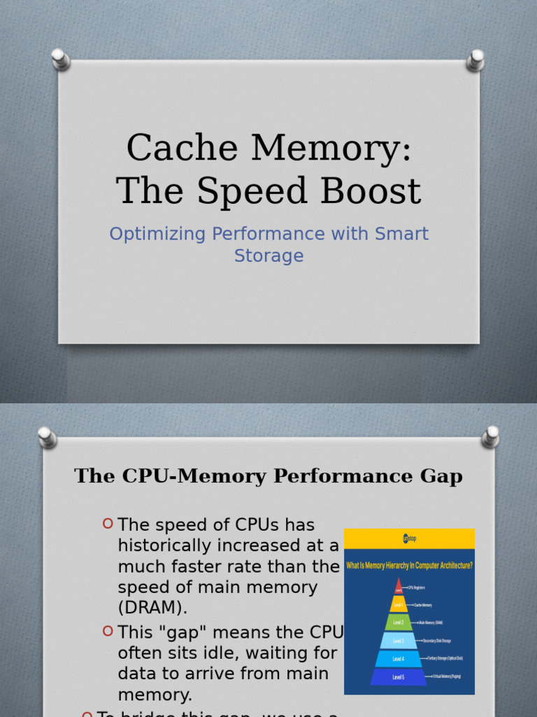 2.17 Cache Memory | PDF | Random Access Memory | Cpu Cache