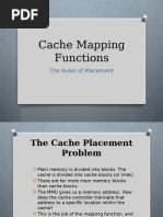 Cache Memory Mapping Techniques Explained | PDF