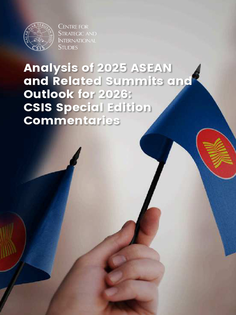 东盟在2025年马来西亚轮值主席国向2026年菲律宾轮值主席国过渡期间面临的挑战。 Pdf 