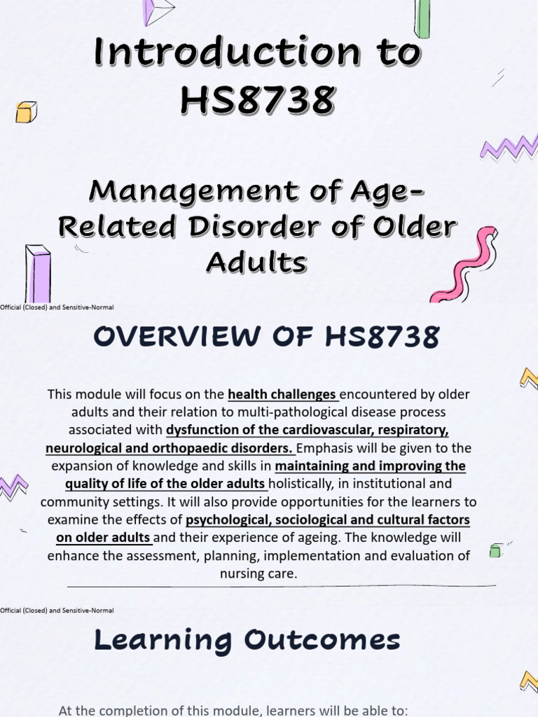 Health Challenges in Aging Adults | PDF | Ageing | Ageism