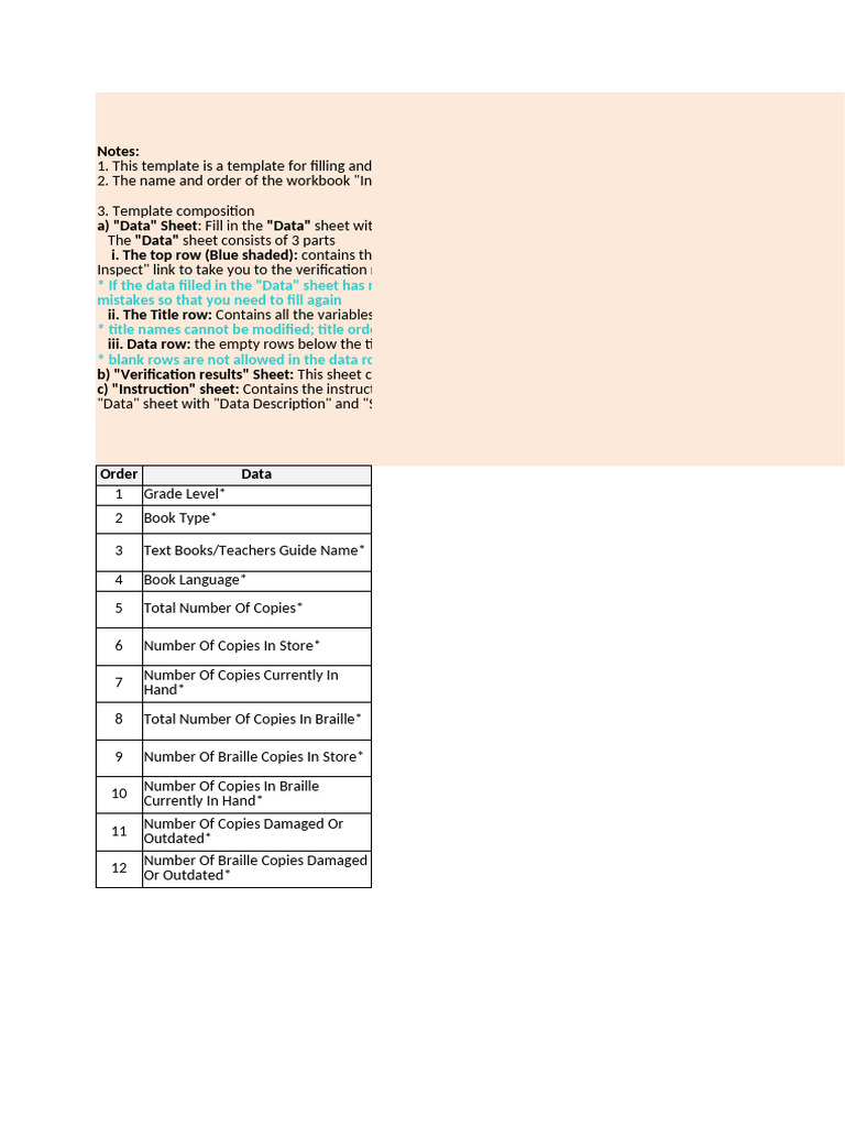 Institution Books Order Template | PDF | The Arts | Science