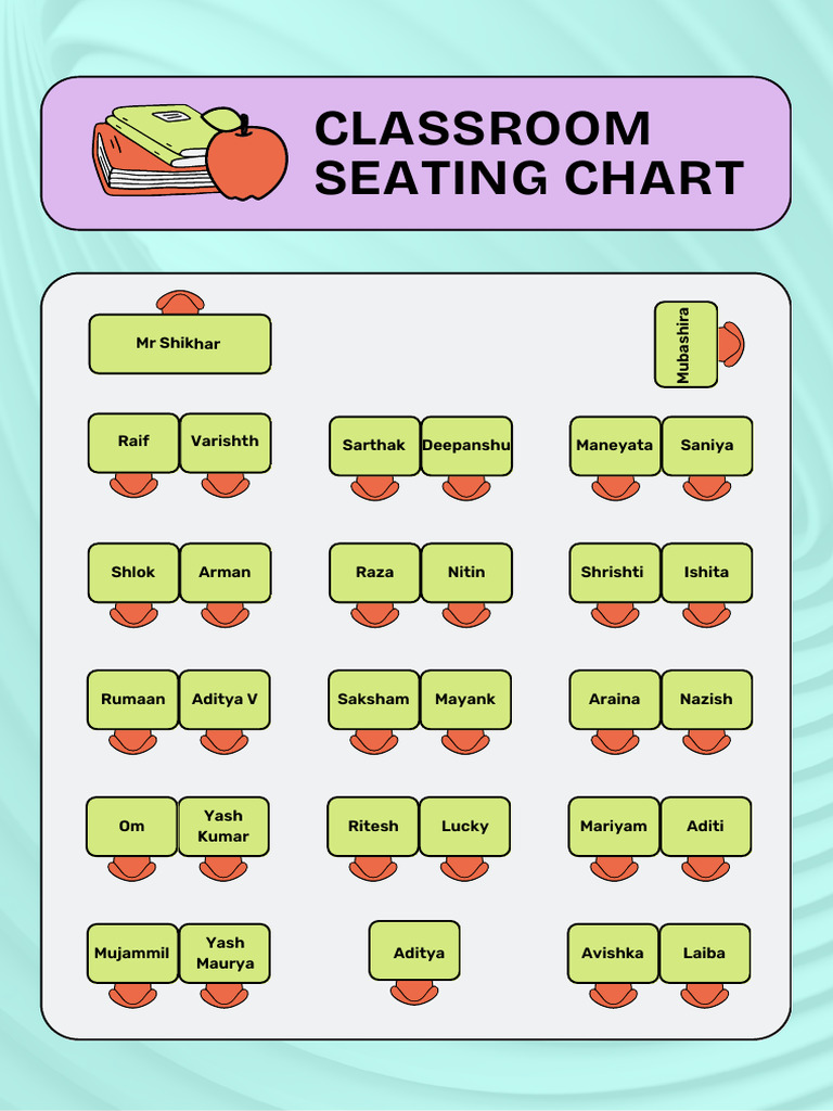Classroom Seating Chart Overview | PDF