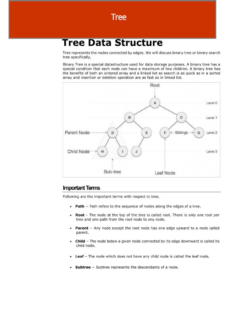 Tree Note 2 | PDF